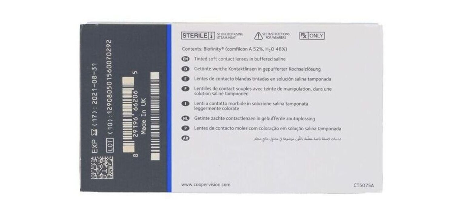 Biofinity - 6er Schachtel - Monatslinsen