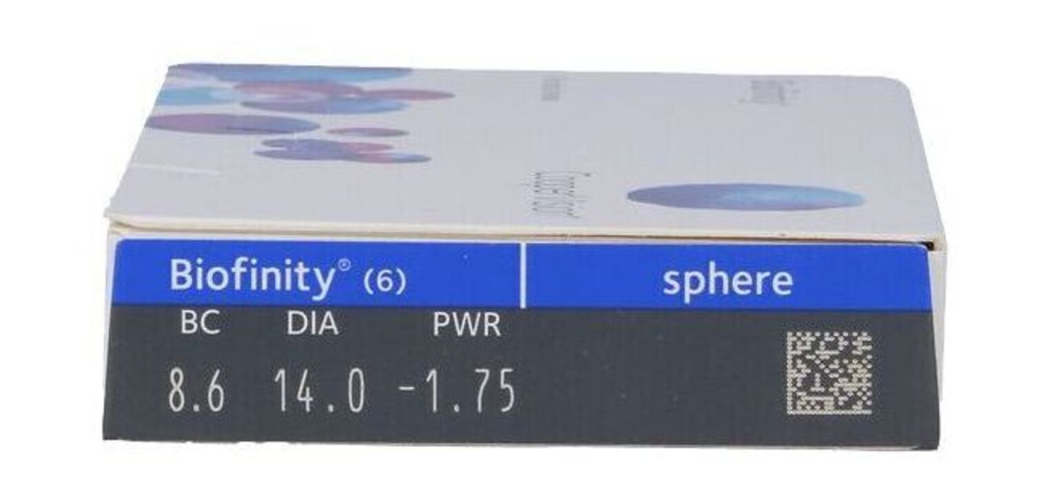 Biofinity - 6er Schachtel - Monatslinsen