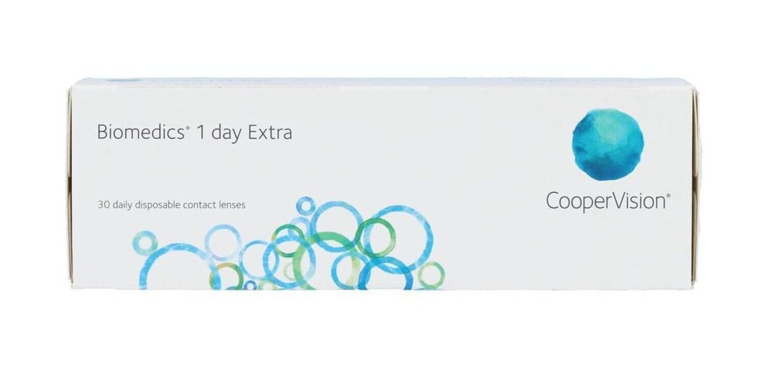 Biomedics 1 Day Extra - Boîte de 30 - Lentilles Journalière