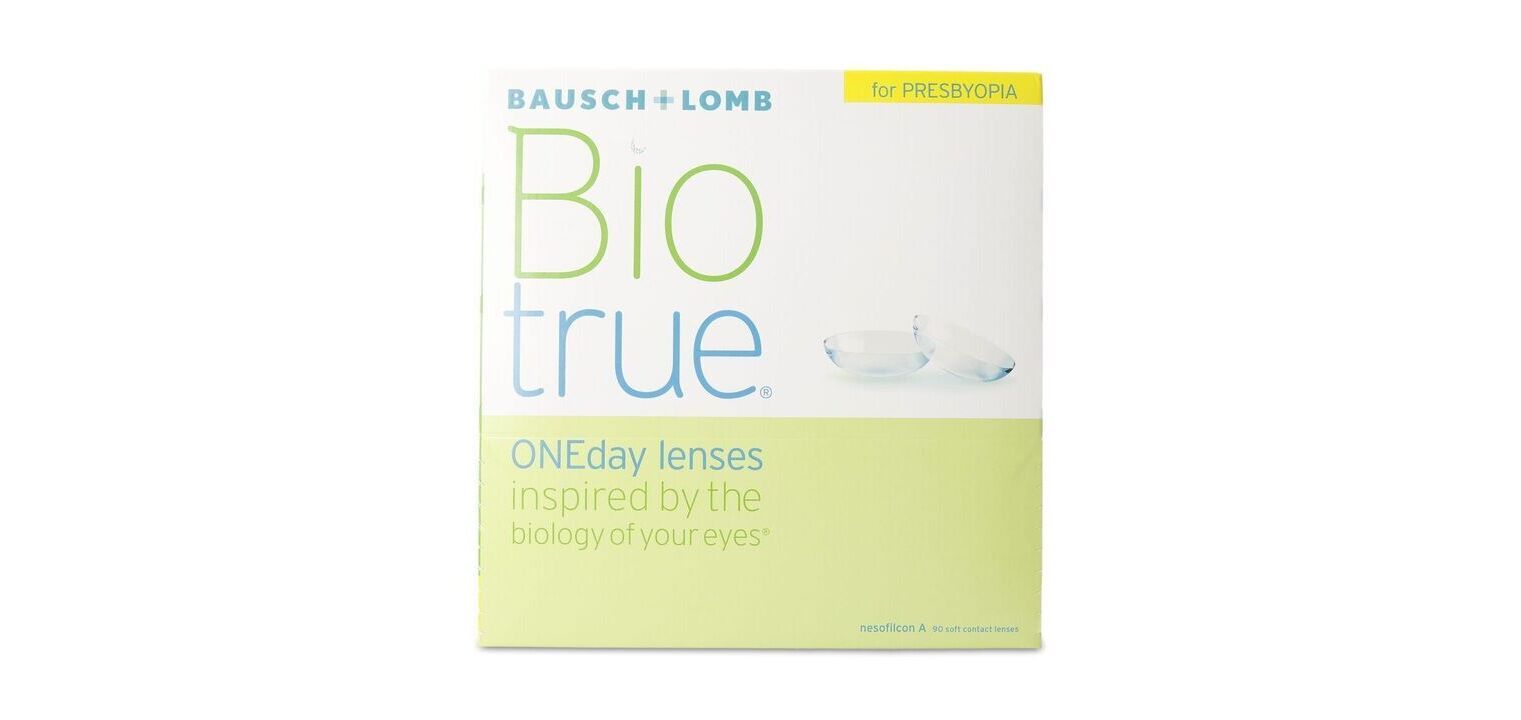 Biotrue 1-Day Presbiopia - Boîte de 90 - Lentilles Journalière