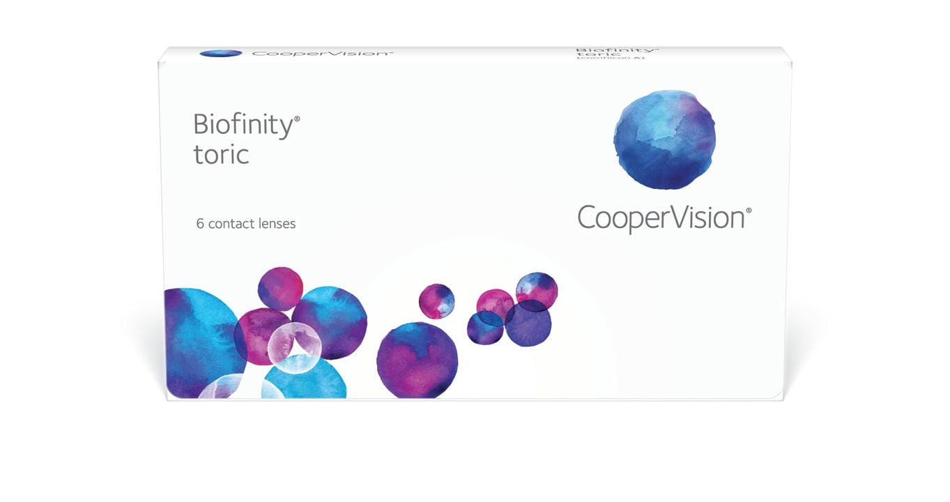 Biofinity toric - 6er Schachtel - Monatslinsen