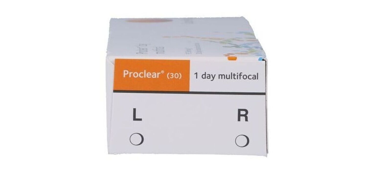 Proclear 1 Day Multifocal - Boîte de 30 - Lentilles Journalière