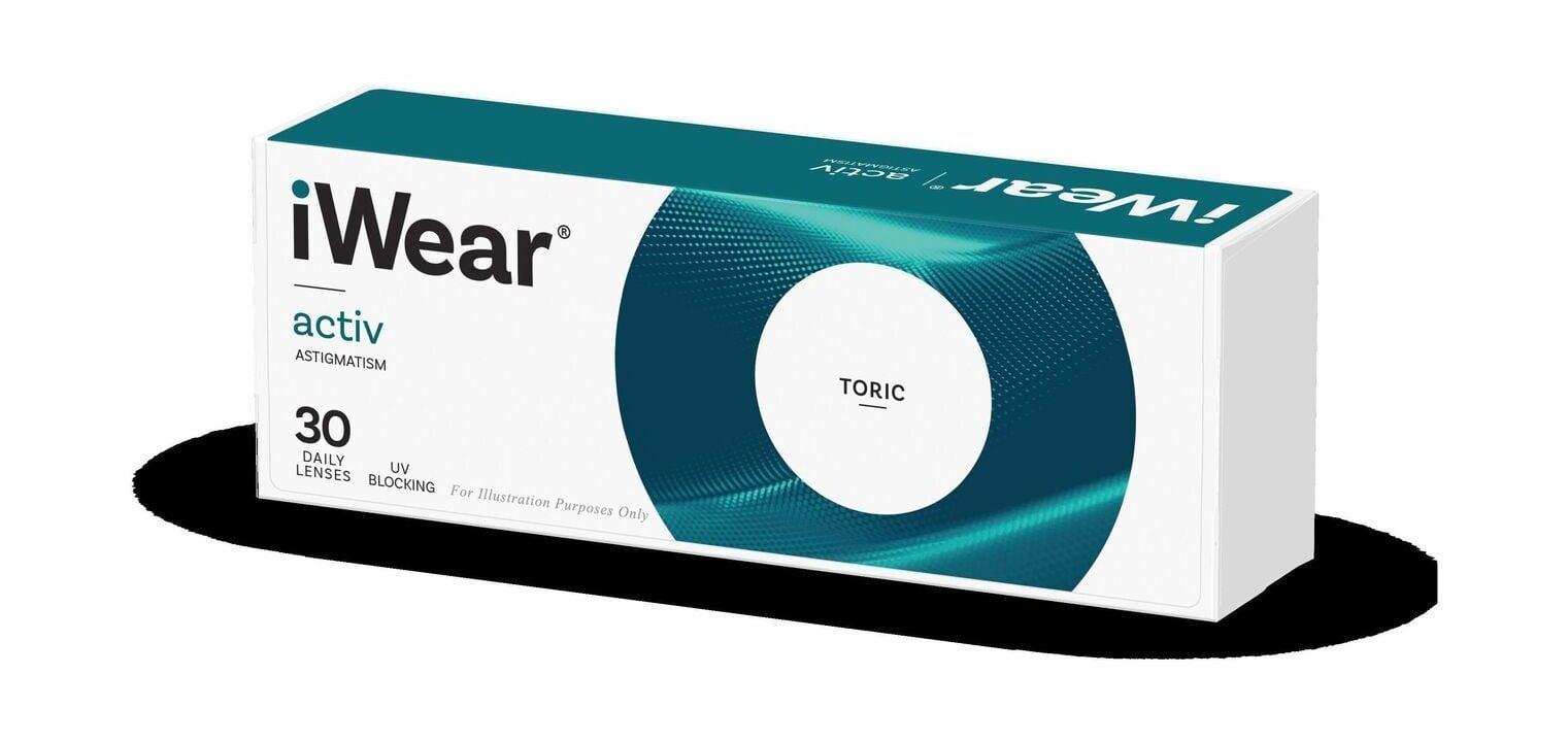 iWear Activ Astigmatism - 30er Schachtel - Tageslinsen