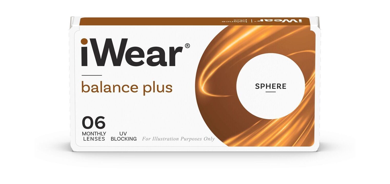 iWear Balance Plus - 6er Schachtel - Monatslinsen