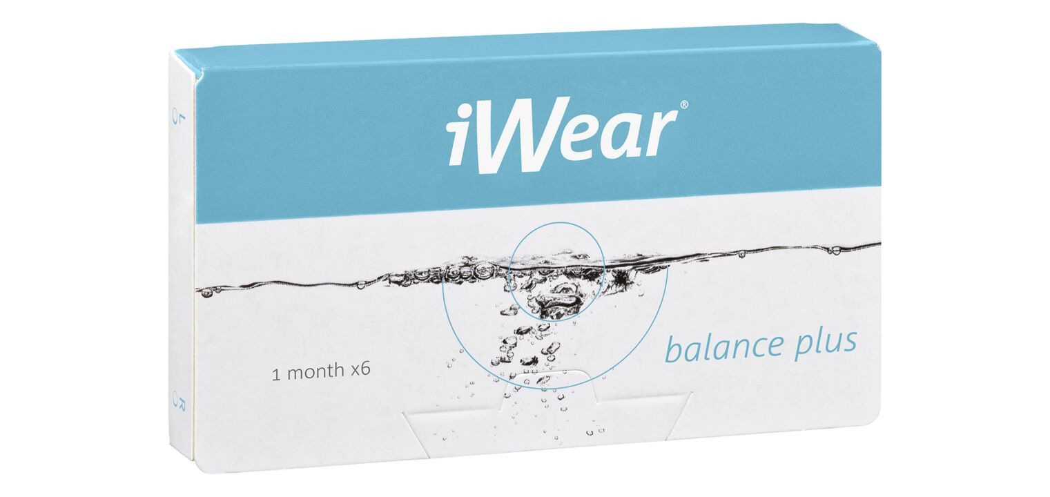 iWear Balance Plus - 6er Schachtel - Monatslinsen