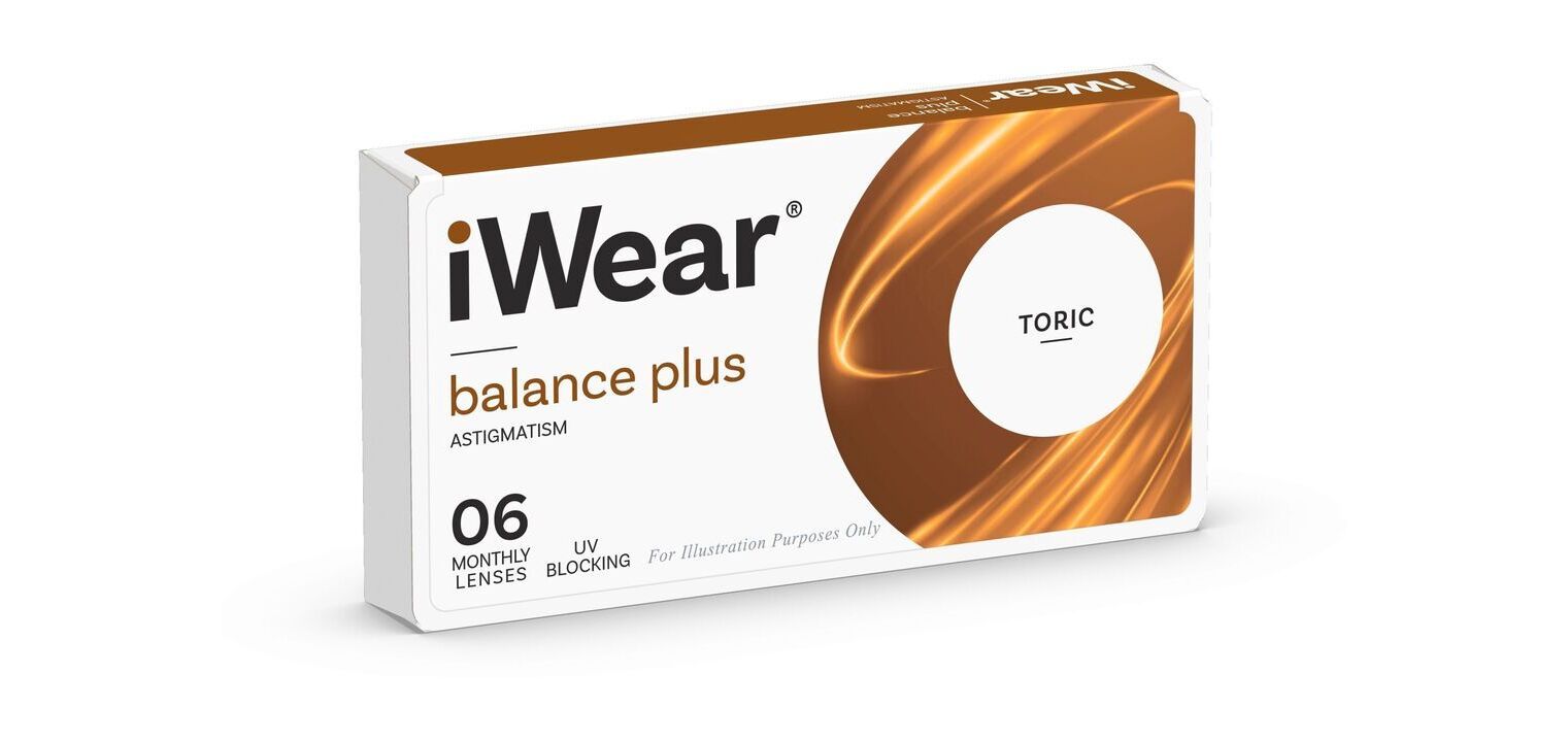 iWear Balance plus Astigmatism - 6er Schachtel - Monatslinsen