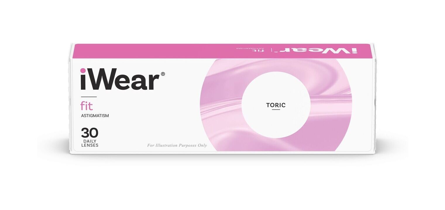 iWear Fit Astigmatism - 30er Schachtel - Tageslinsen