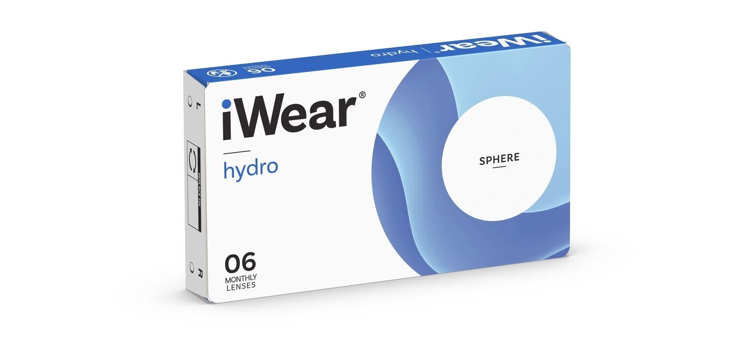 iWear Hydro - 6er Schachtel - Monatslinsen