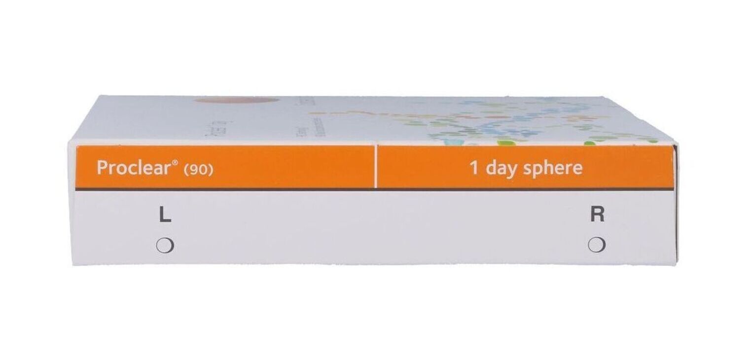 Proclear 1 Day - Boîte de 90 - Lentilles Journalière