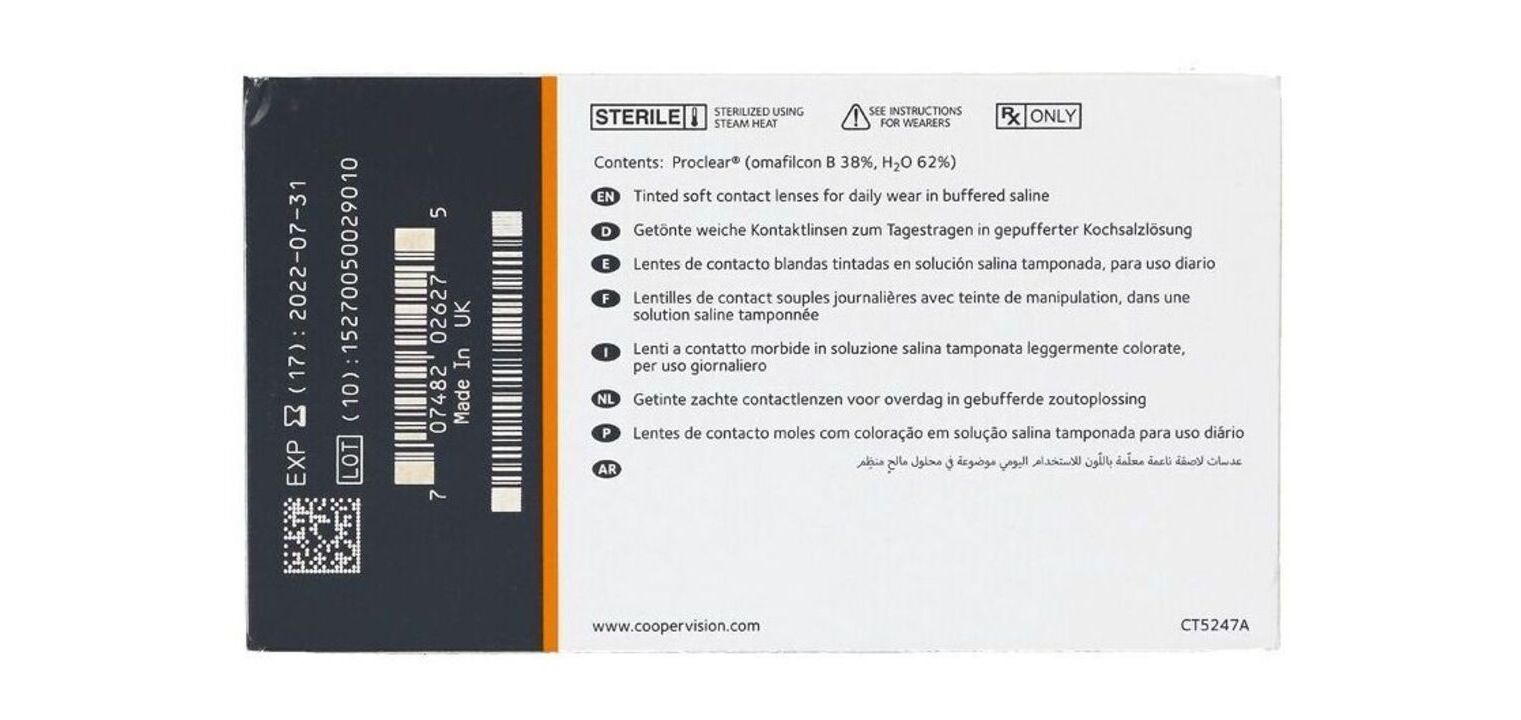 Proclear multifocal N - Boîte de 6 - Lentilles Mensuelle