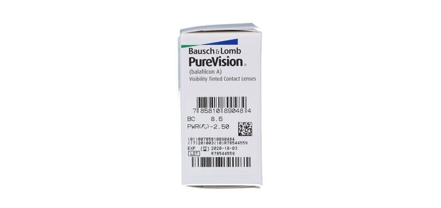 PureVision - 6er Schachtel - Monatslinsen