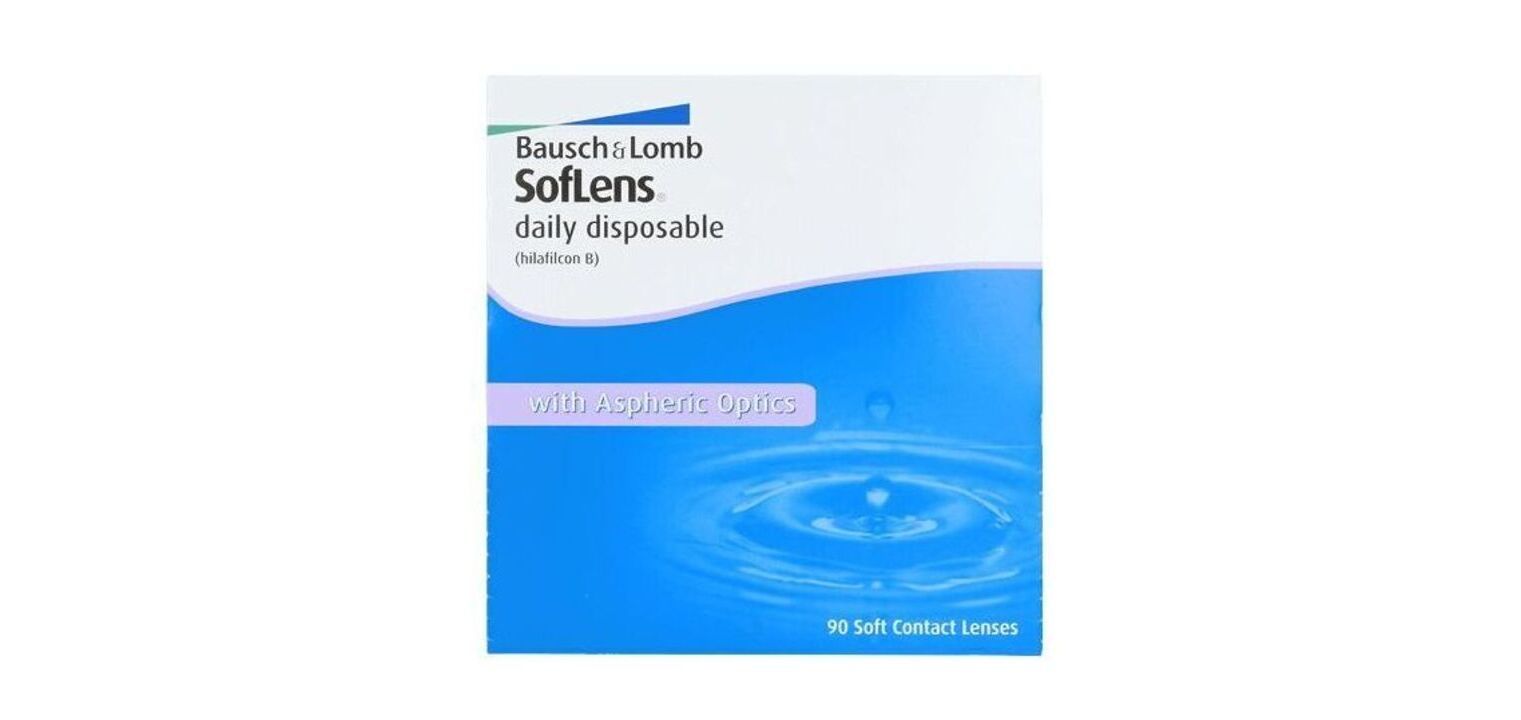 SofLens daily disposable - Boîte de 90 - Lentilles Journalière