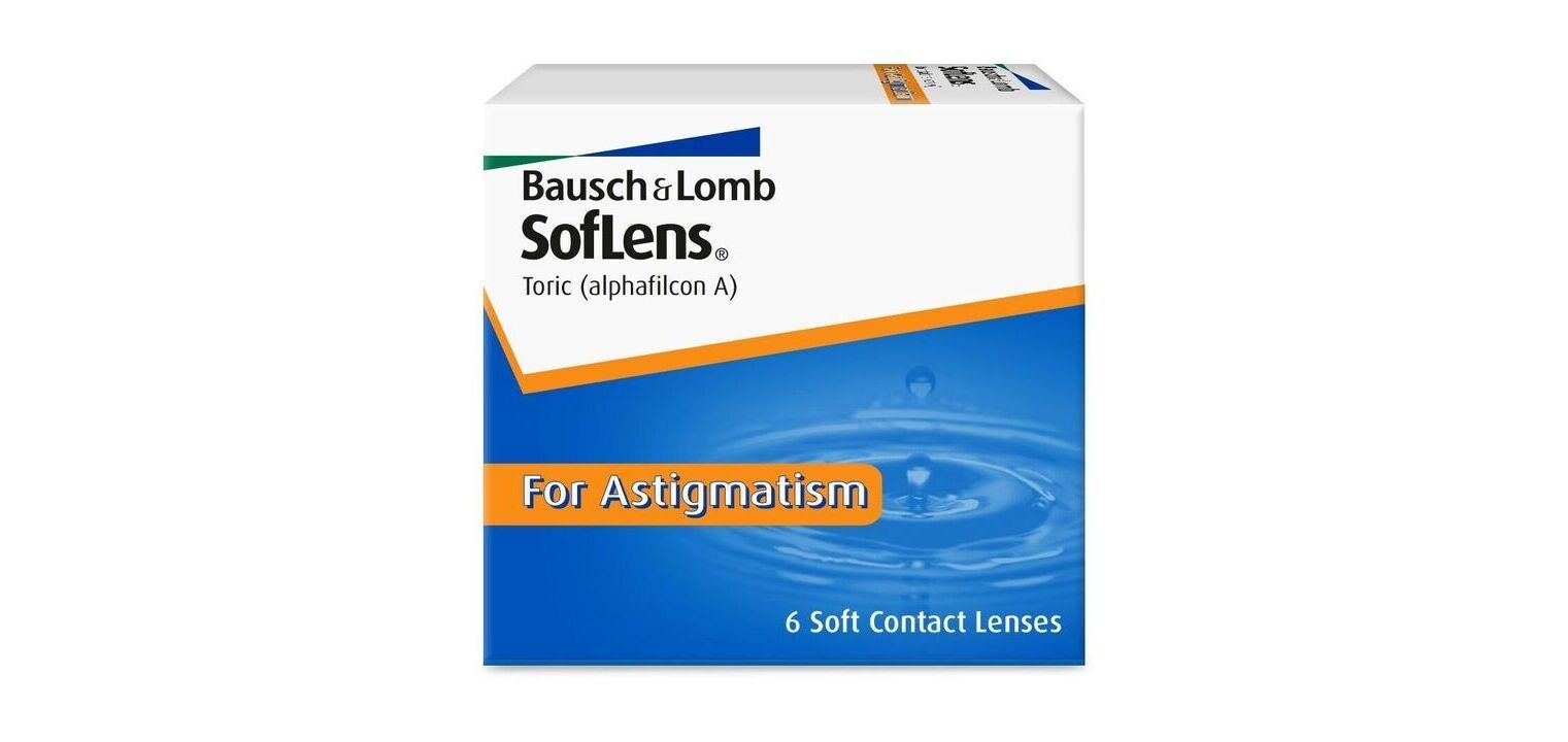 SofLens Toric - Boîte de 6 - Lentilles Mensuelle