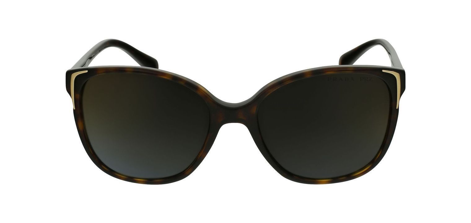 Prada Oval Sonnenbrillen 0PR 01OS Havana für Damen
