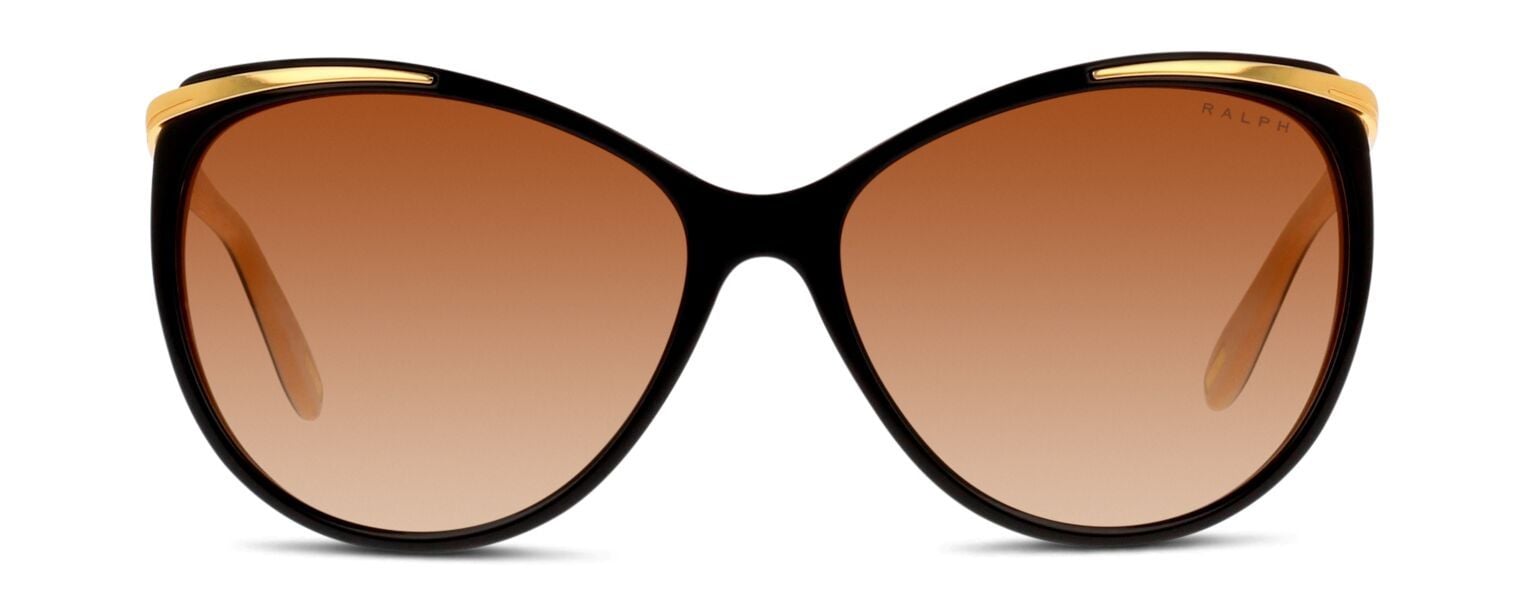 Lunettes de soleil Ralph Papillon 0RA5150 Noir pour Femme