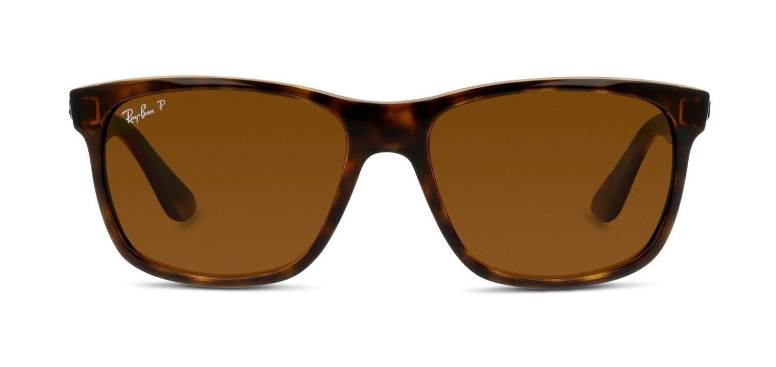 Ray-Ban Rechteckig Sonnenbrillen 0RB4181 Schildpatt für Herren