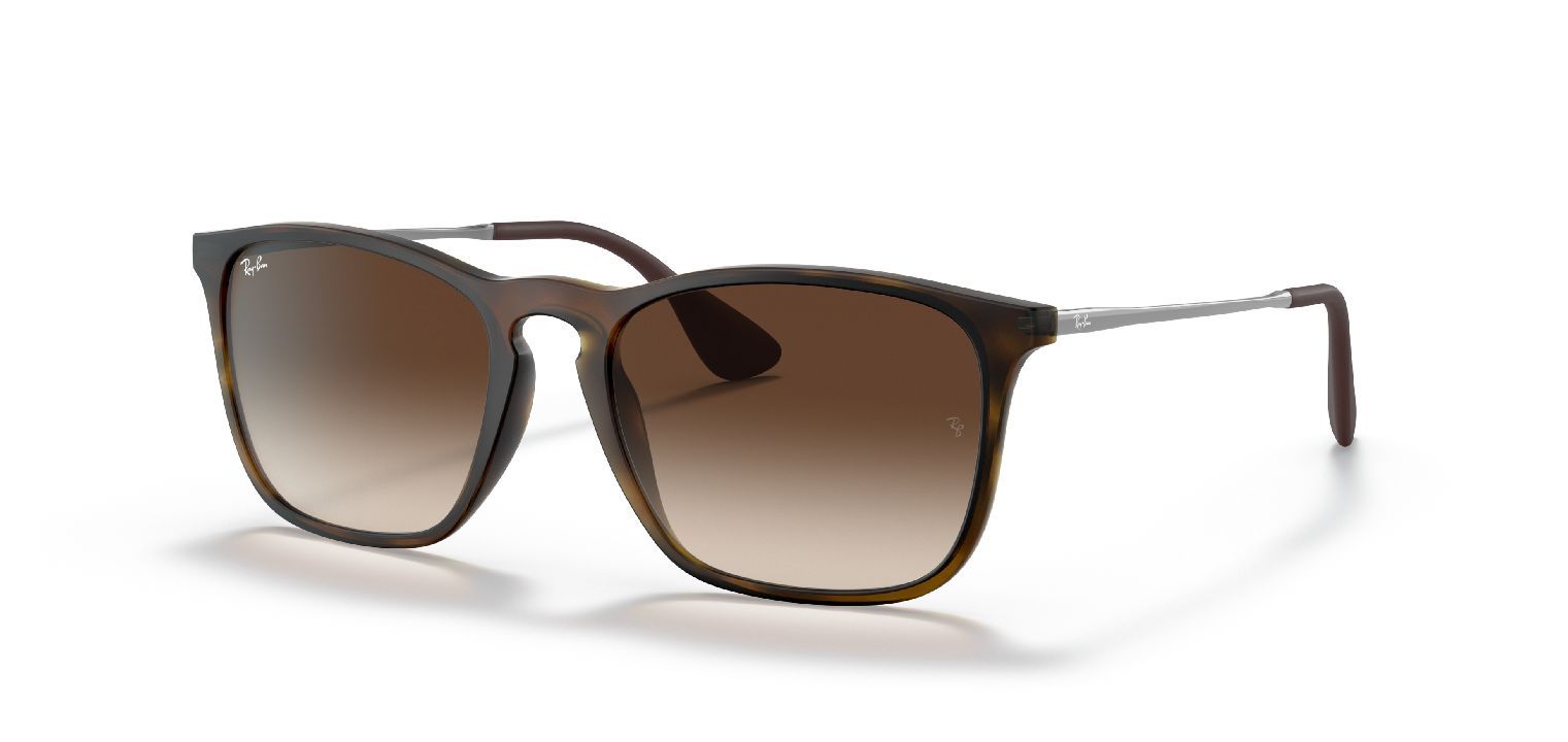 Ray-Ban Rechteckig Sonnenbrillen 0RB4187 Havana für Herren