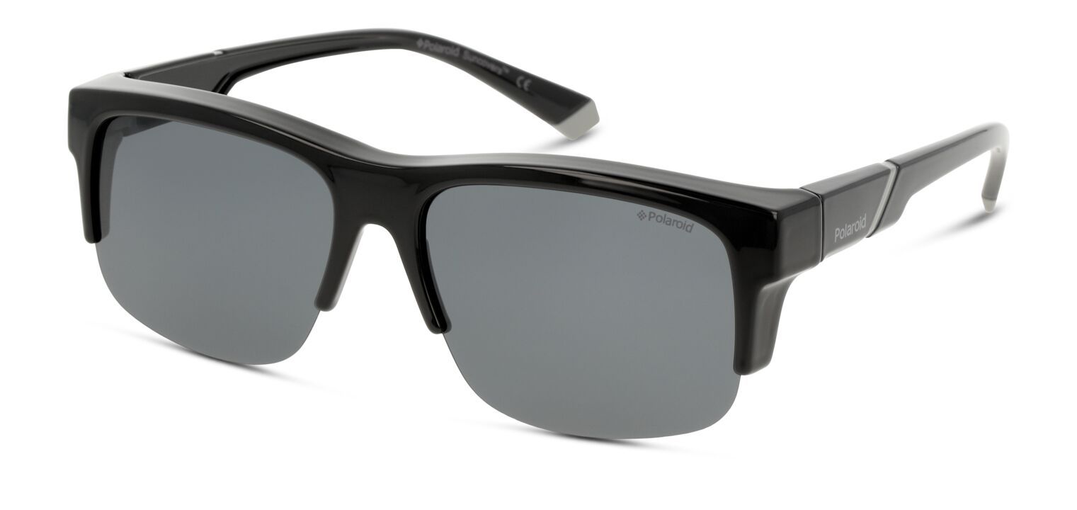 Polaroid Rechteckig Sonnenbrillen PLD 9012/S Schwarz für Damen/Herren
