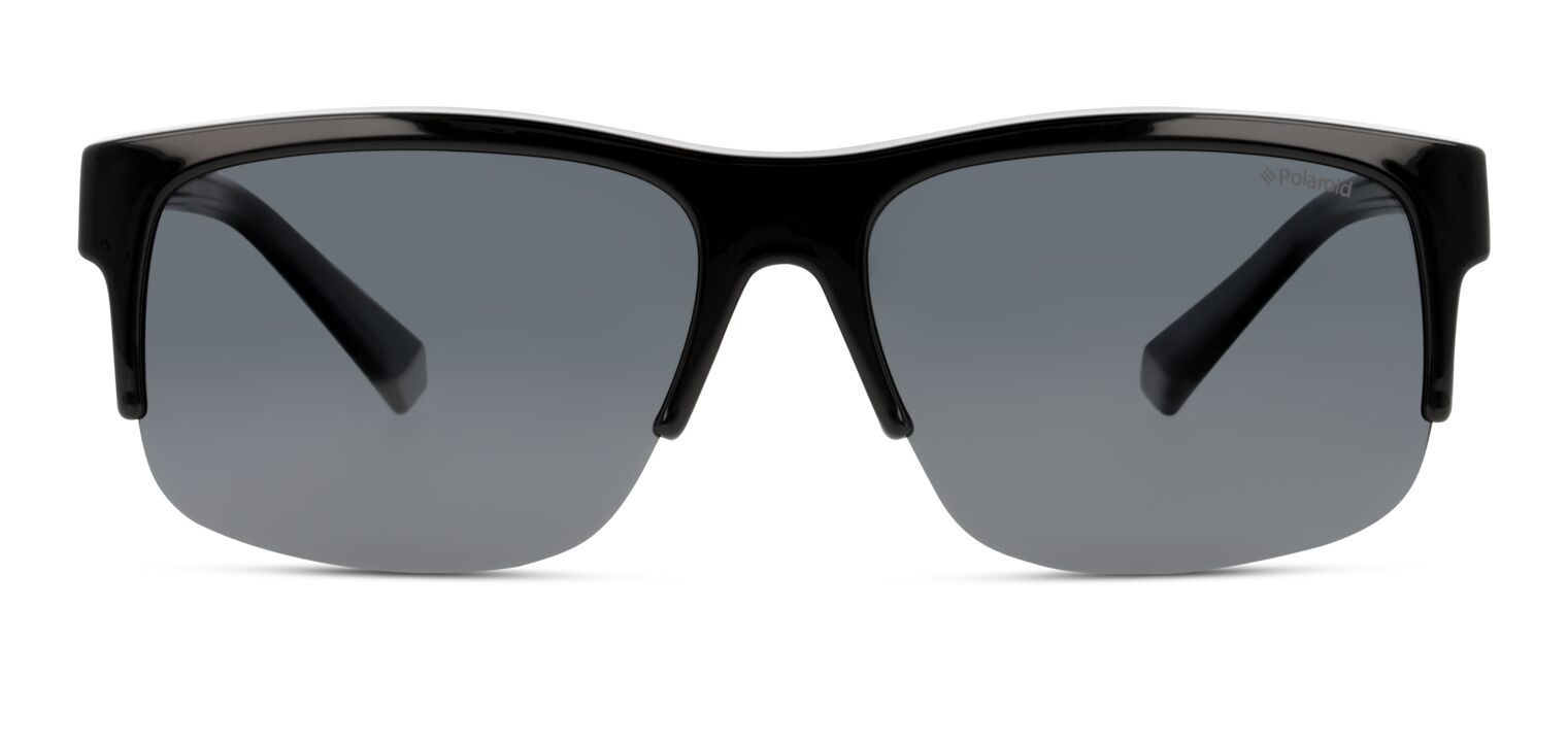 Polaroid Rechteckig Sonnenbrillen PLD 9012/S Schwarz für Damen/Herren