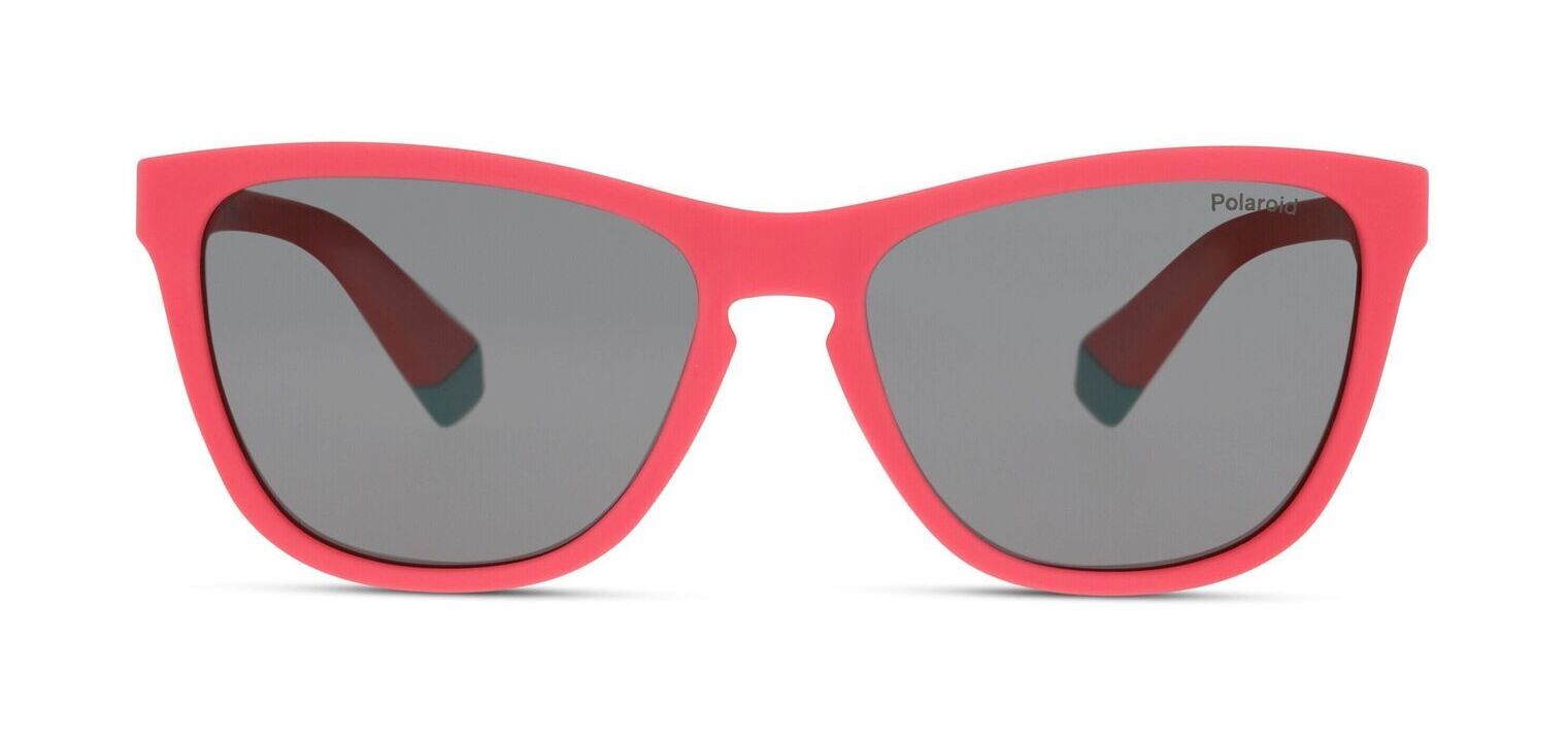 Polaroid Kids Rechteckig Sonnenbrillen PLD 8056/S Rosa für Kinder