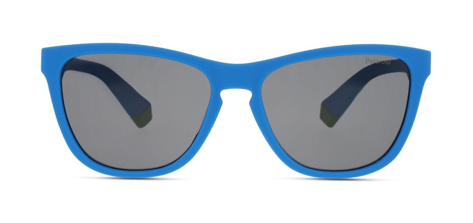 Polaroid Kids Rechteckig Sonnenbrillen PLD 8056/S Blau für Kinder