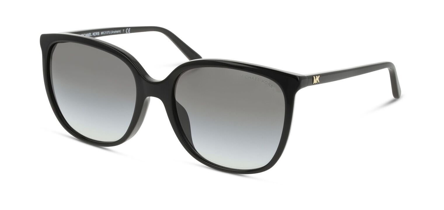 Michael Kors Rechteckig Sonnenbrillen 0MK2137U Schwarz für Damen