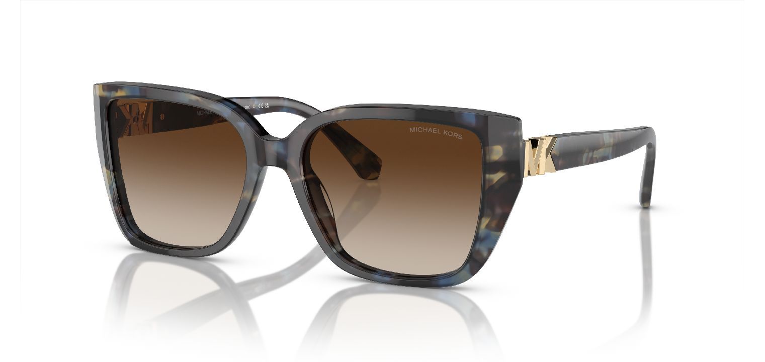 Michael Kors Rechteckig Sonnenbrillen 0MK2199 Blau für Damen