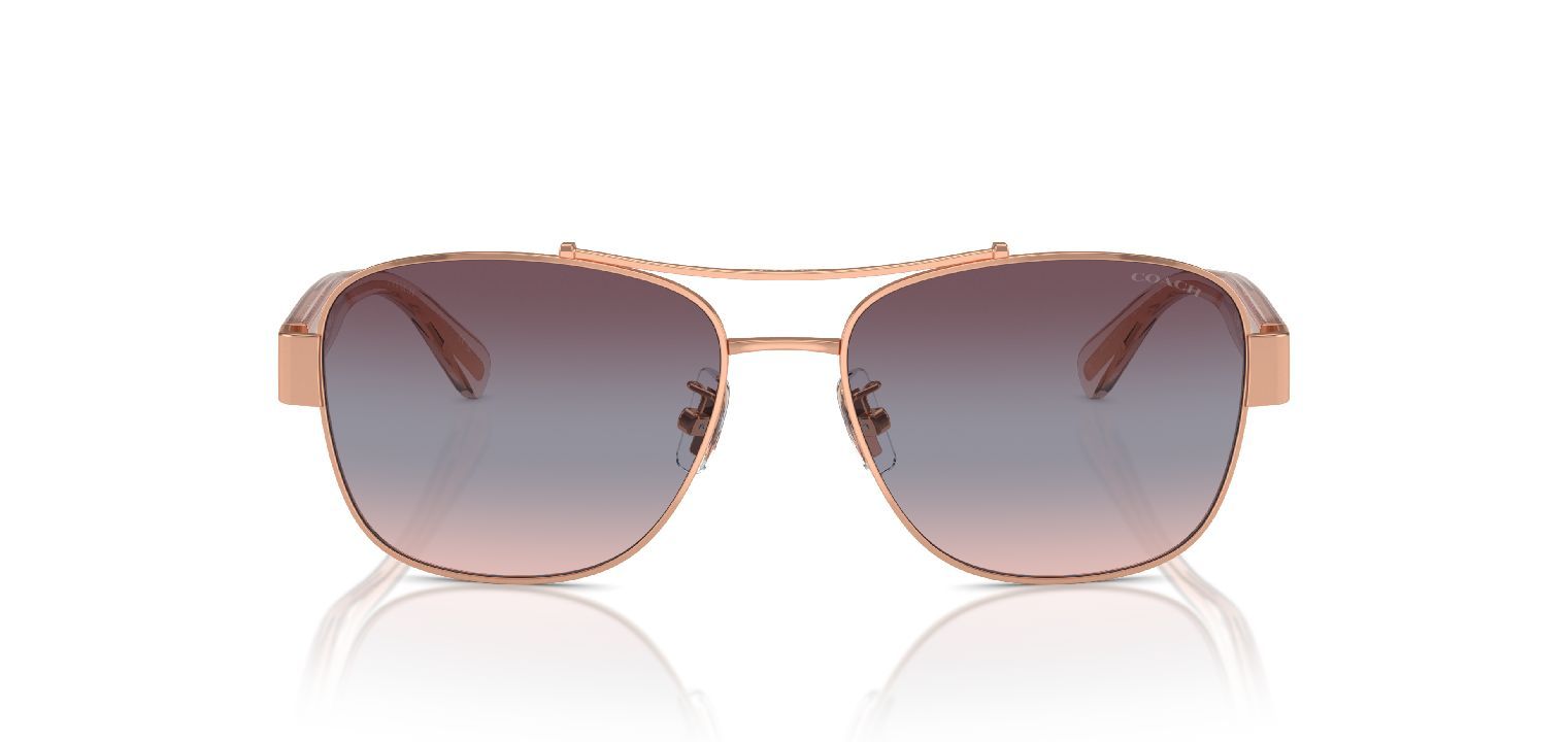 Coach Aviator Sonnenbrillen 0HC7161 Rosa für Damen