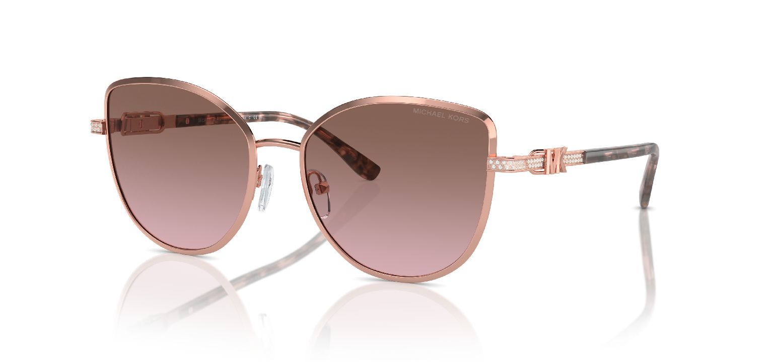Michael Kors Schmetterling Sonnenbrillen 0MK1144B Rosa für Damen