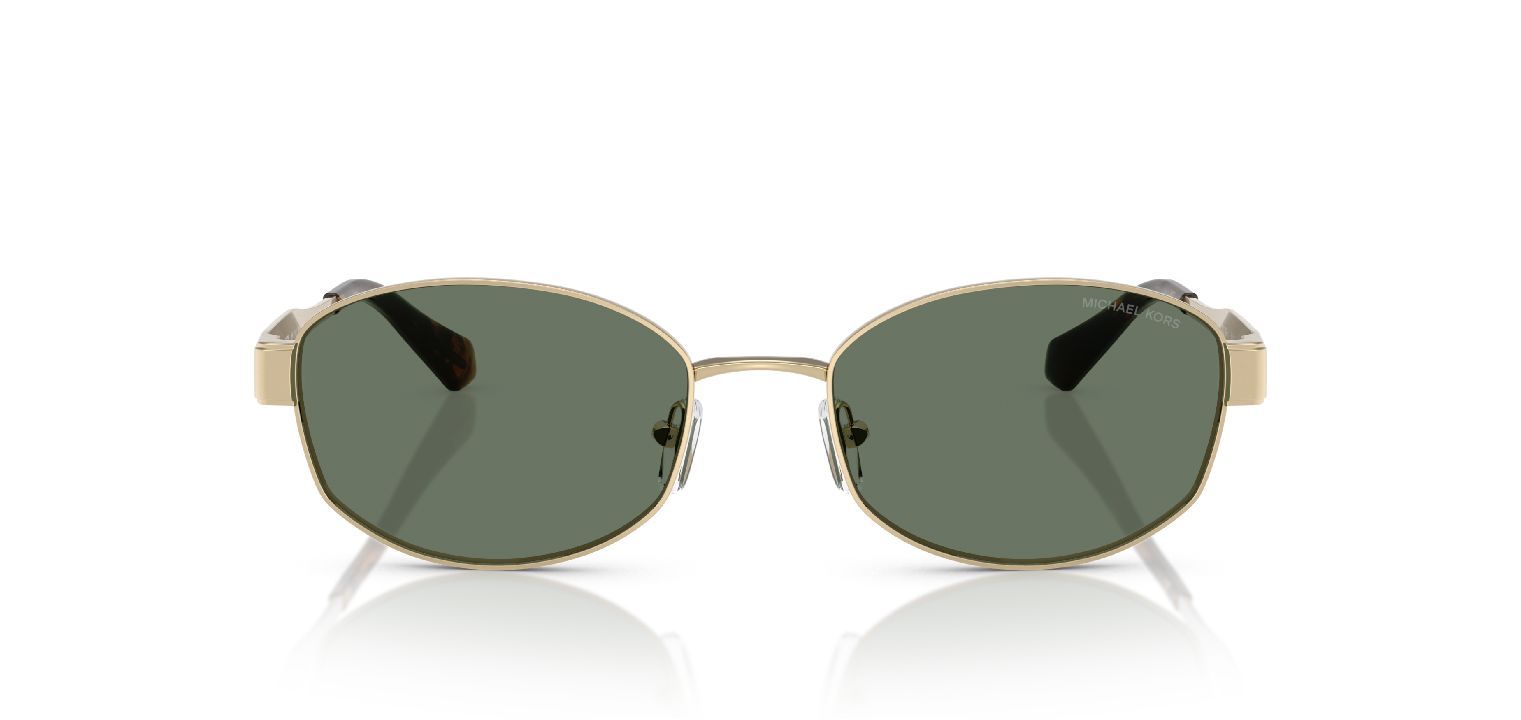 Michael Kors Oval Sonnenbrillen 0MK1161 Gold für Damen