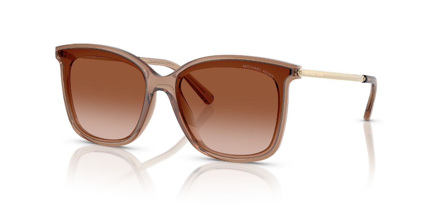 Michael Kors Quadratisch Sonnenbrillen 0MK2079U Braun für Damen