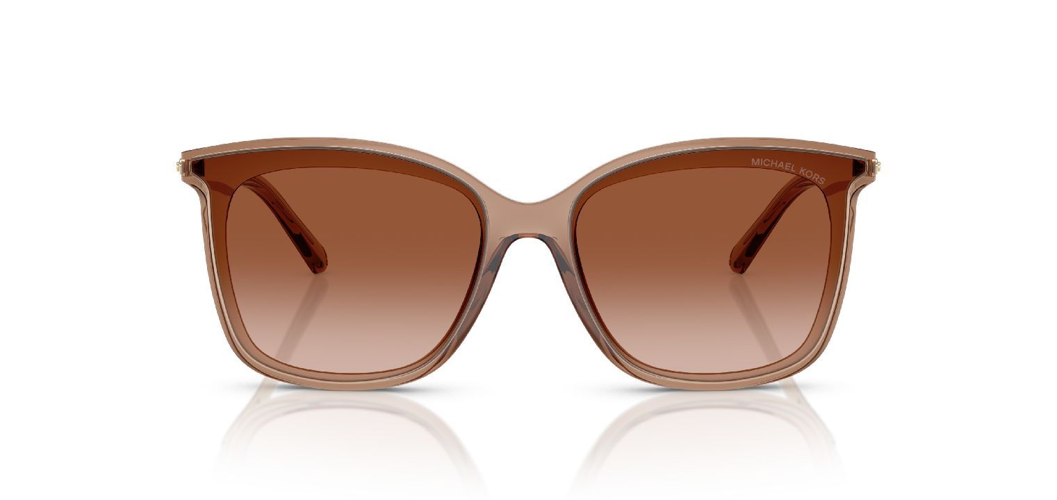 Michael Kors Quadratisch Sonnenbrillen 0MK2079U Braun für Damen