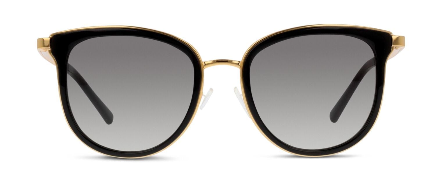 Lunettes de soleil Michael Kors Rectangle 1010 Gris pour Femme