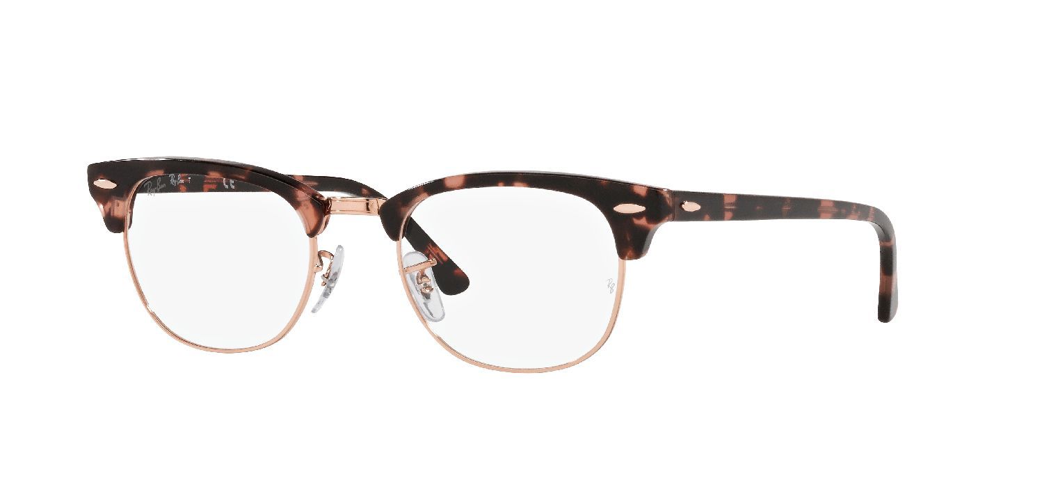 Ray-Ban Quadratisch Brillen 0RX5154 Rosa für Damen/Herren