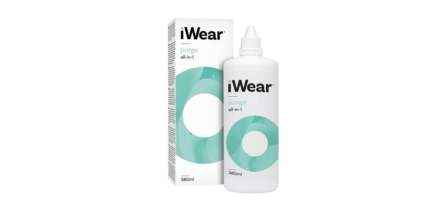 iWear Purge 380 ml Pflegemittel Weichlinsen