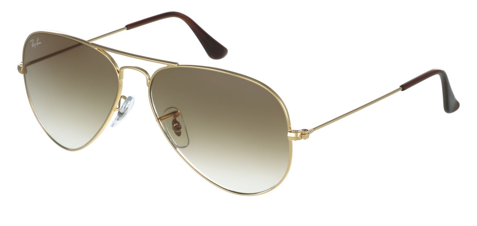 Ray-Ban Aviator Sonnenbrillen 0RB3025 Gold für Damen/Herren
