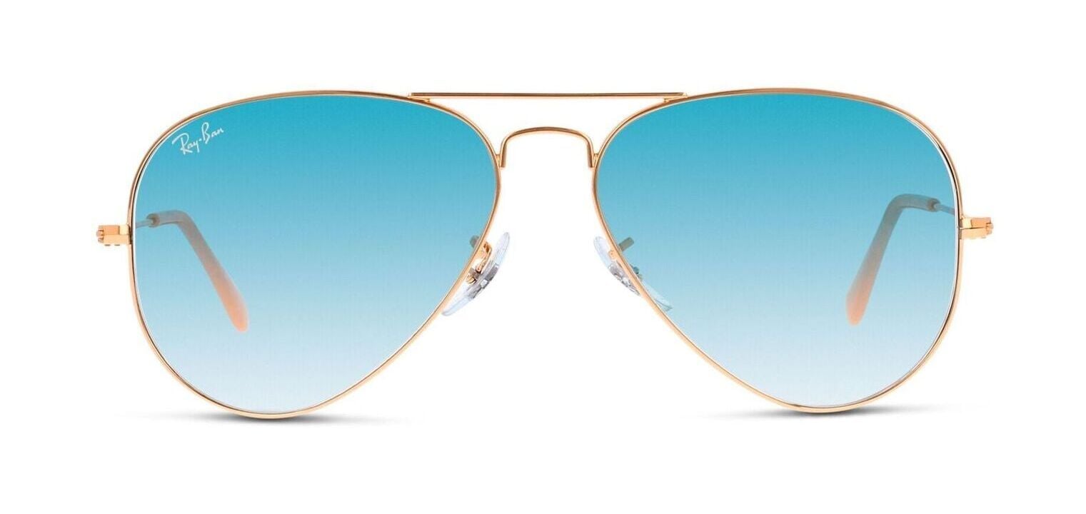 Ray-Ban Aviator Sonnenbrillen 0RB3025 Gold für Damen/Herren