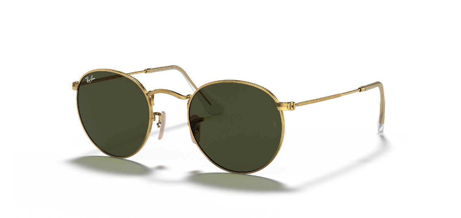 Ray-Ban Rund Sonnenbrillen 0RB3447 Gold für Herren