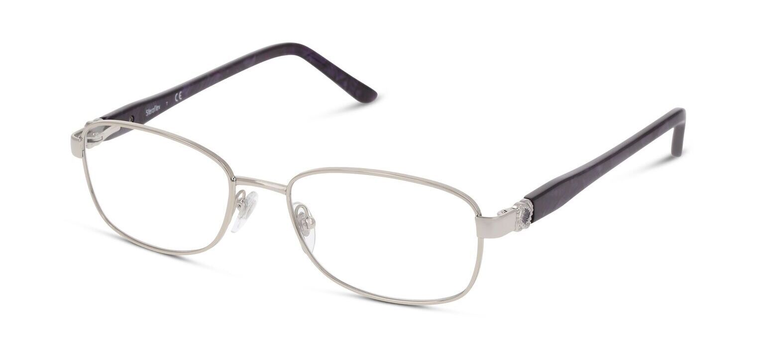 Sferoflex Rechteckig Brillen 0SF2570 Sillber für Damen