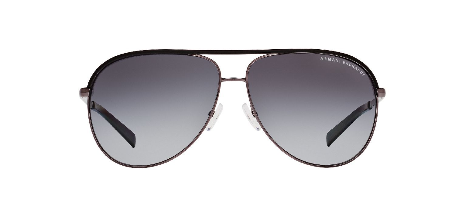 Armani Exchange Aviator Sonnenbrillen 0AX2002 Grau für Damen/Herren