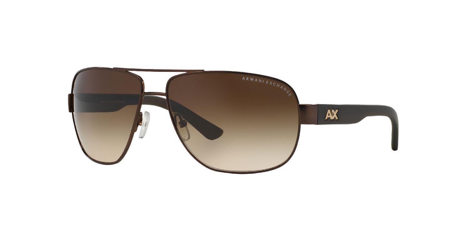 Armani Exchange Aviator Sonnenbrillen 0AX2012S Braun für Herren