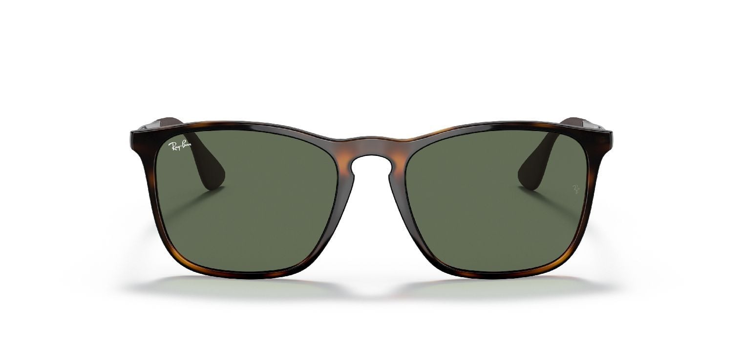 Ray-Ban Rechteckig Sonnenbrillen 0RB4187 Havana für Herren