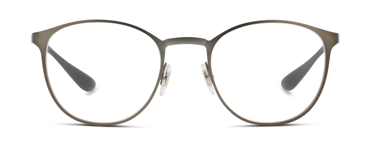 Ray-Ban Rund Brillen 0RX6355 Grau für Herren