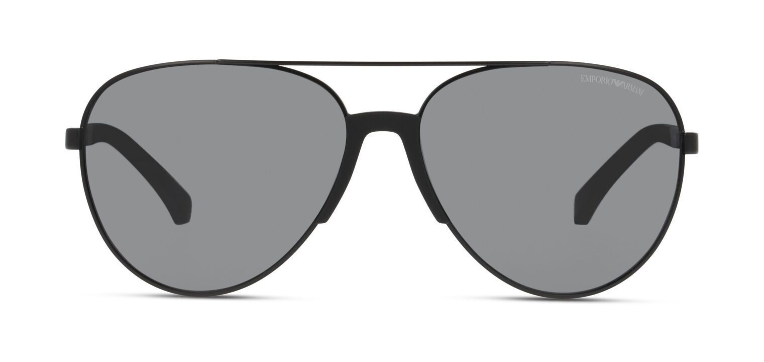 Emporio Armani Aviator Sonnenbrillen 0EA2059 Schwarz für Herren