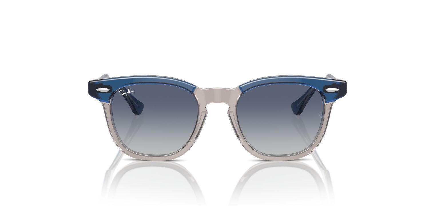 Ray-Ban Quadratisch Sonnenbrillen 0RJ9098S Blau für Kinder