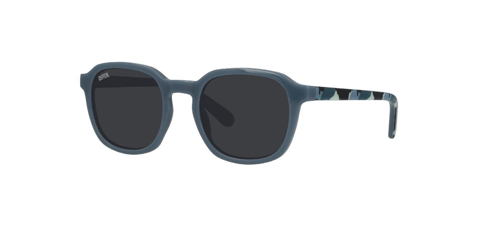 Unofficial Quadratisch Sonnenbrillen 0UJ6040 Blau für Kinder