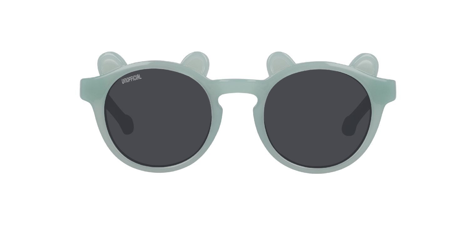 Unofficial Rund Sonnenbrillen 0UJ6041 Grün für Kinder
