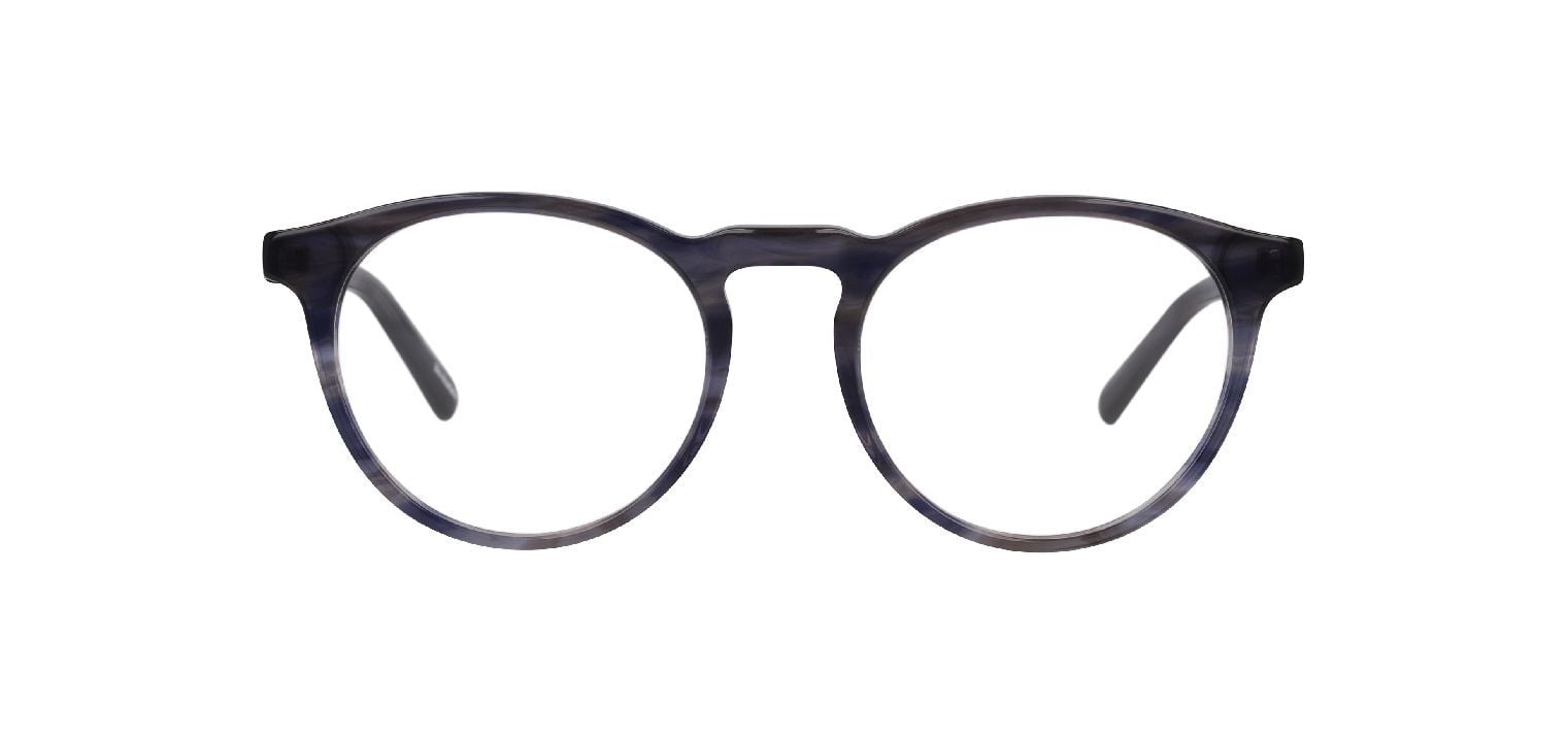 DbyD Rund Brillen DBOM5055 Blau für Herren