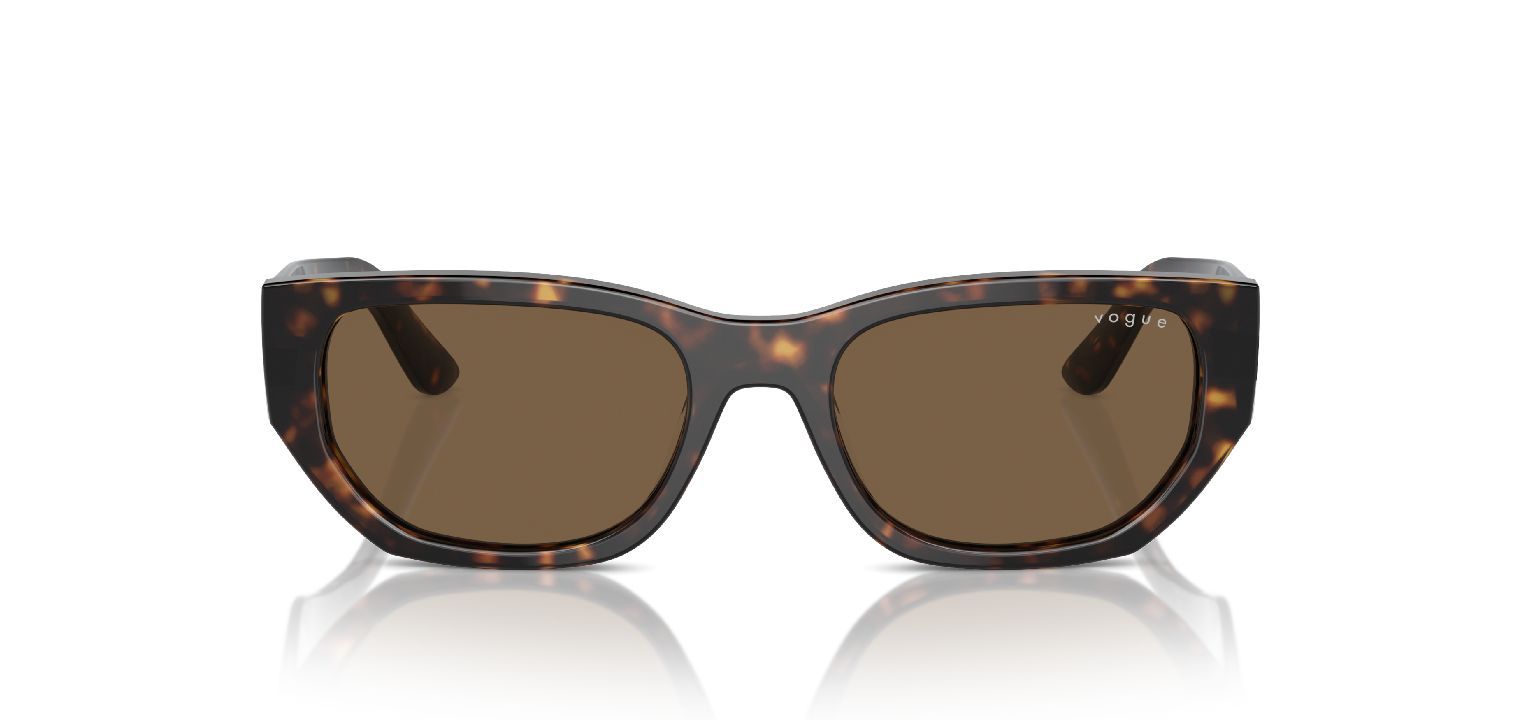 Vogue Rechteckig Sonnenbrillen 0VO5586S Schildpatt für Damen