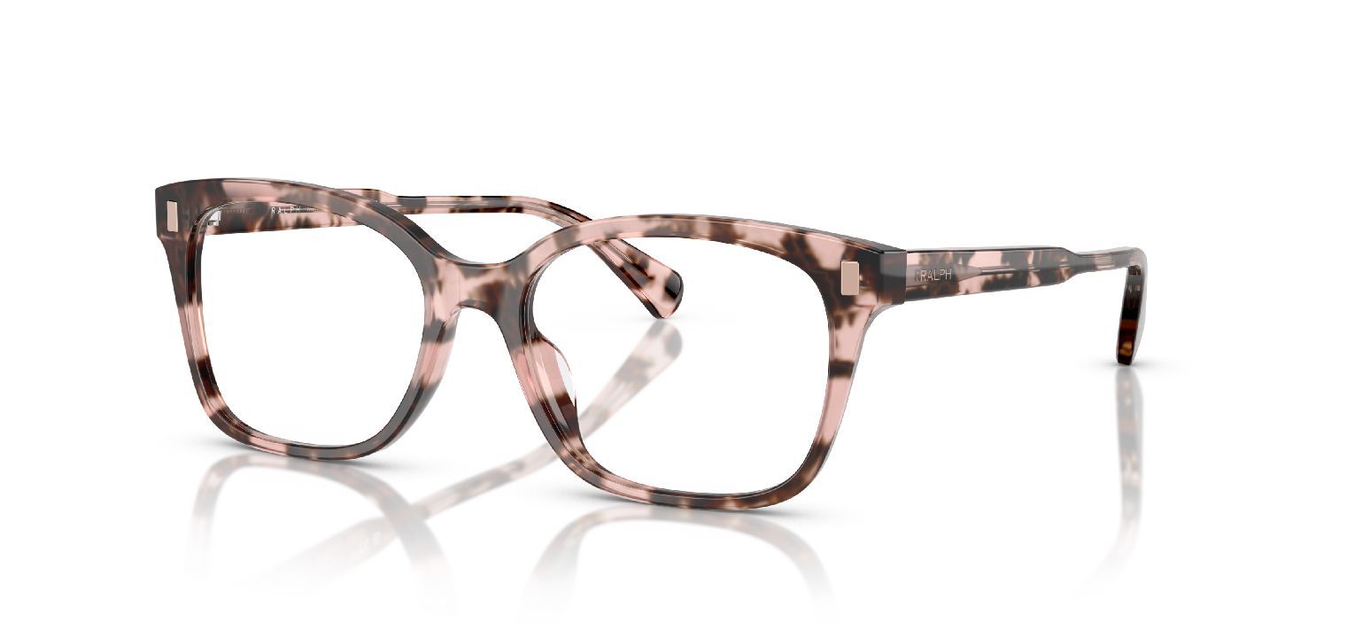 Ralph Rechteckig Brillen 0RA7174U Rosa für Damen
